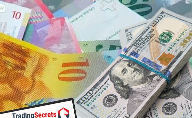 دولار أمريكي فرنك سويسري والاستقرار الإيجابي للزوج العملات خلال ساعات التداول الحالية